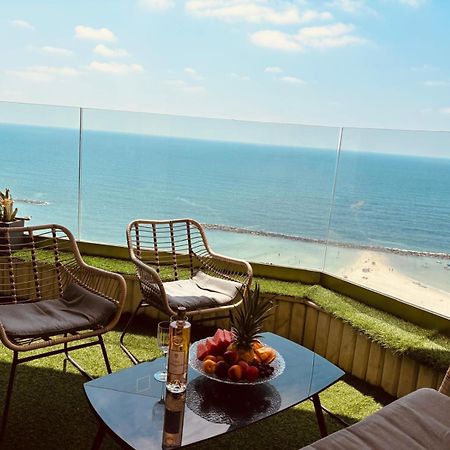 Sea-Front Apartment Netanya Exterior foto