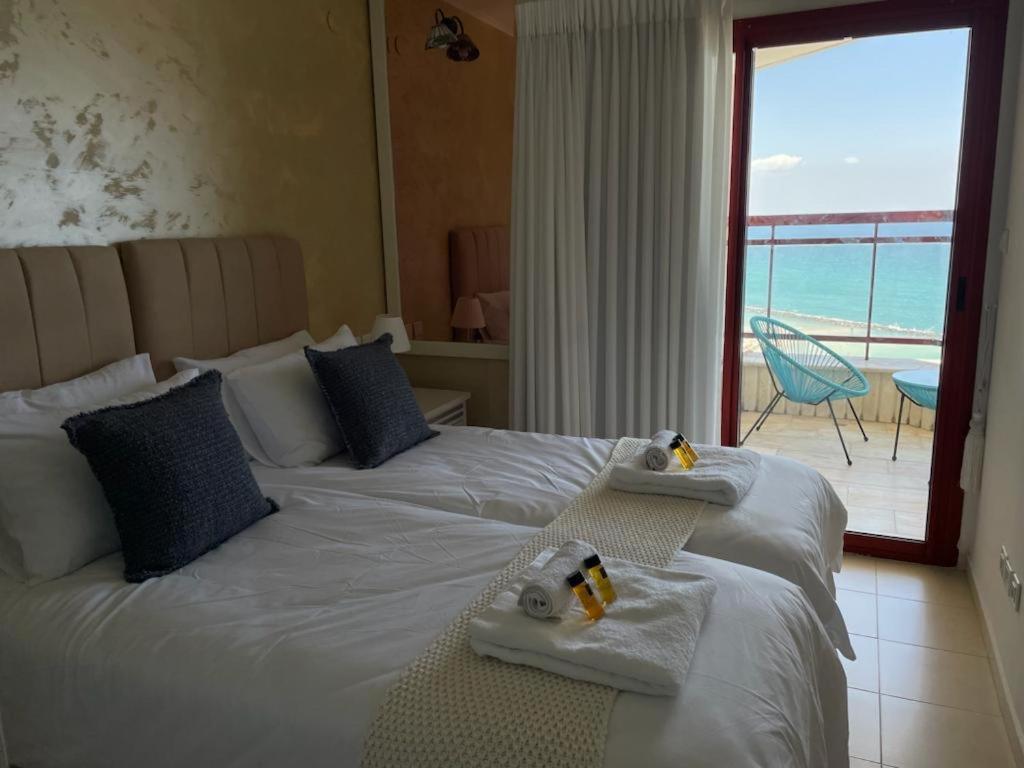 Sea-Front Apartment Netanya Exterior foto